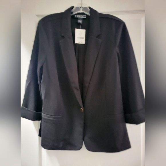 NYCC Jackets & Coats Nwt Nycc One Button Long Sleeve Dress Jacket